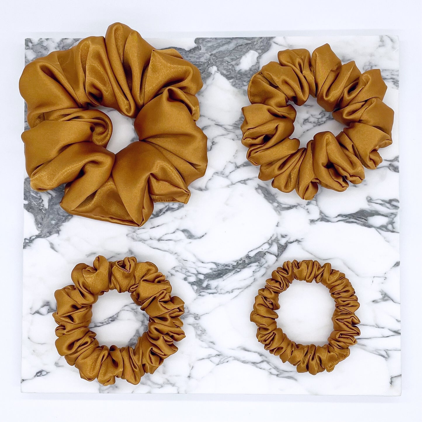 Luxury Satin Scrunchies - NEW COLOURS