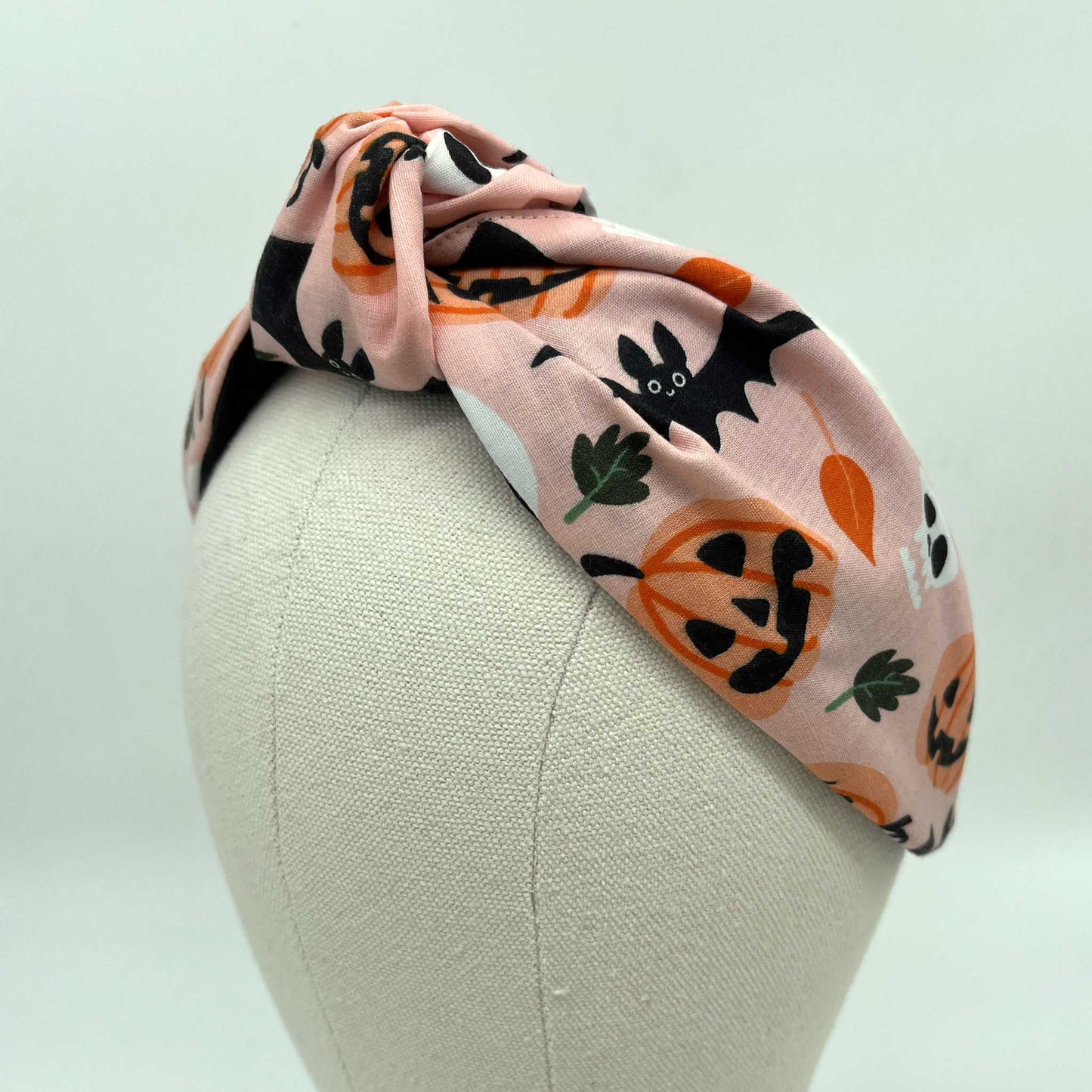 Peach Pumpkin Classic Knot Headband