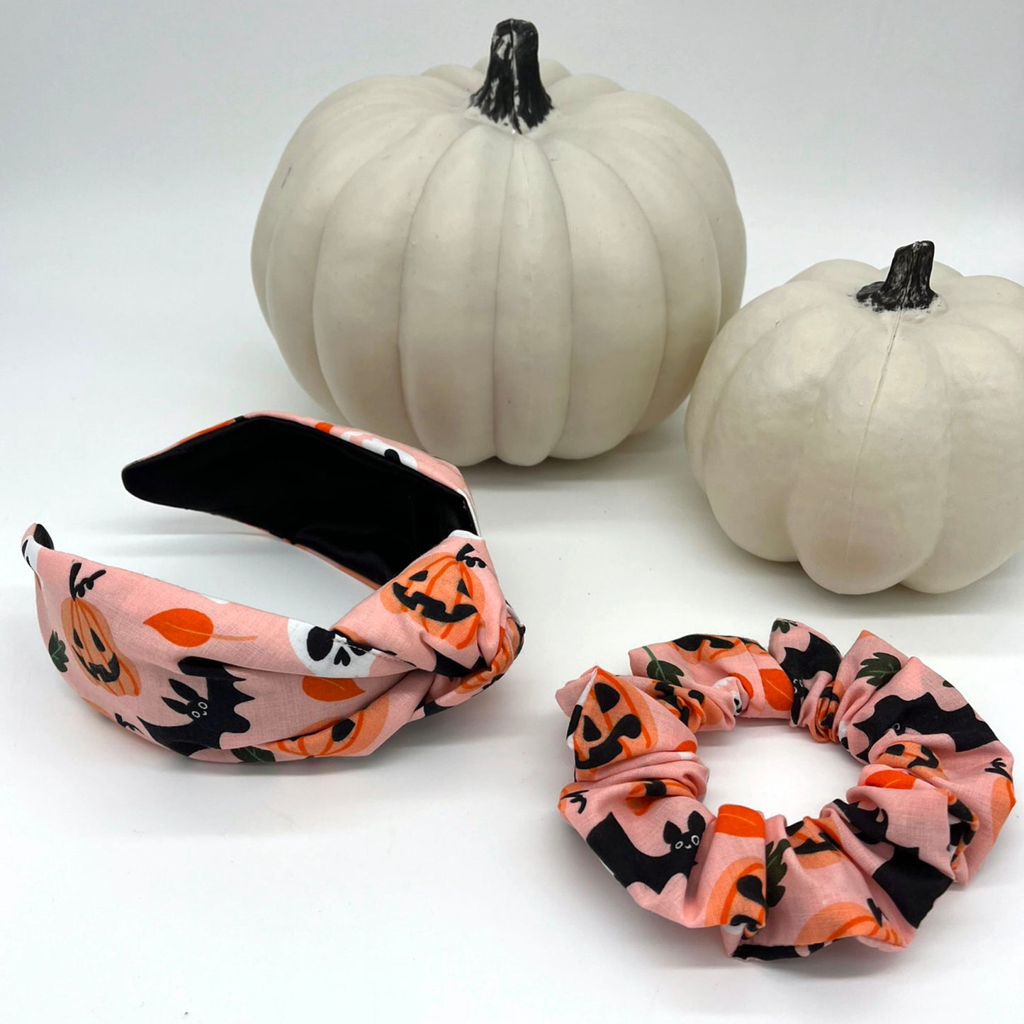 Peach Pumpkin Classic Knot Headband