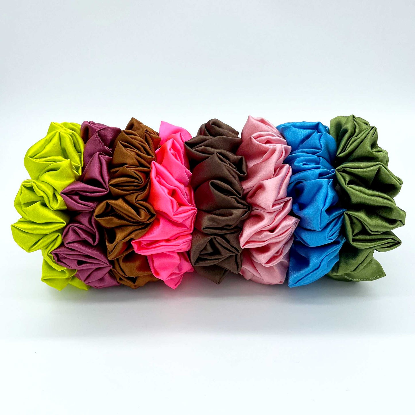 Luxury Satin Scrunchies - NEW COLOURS